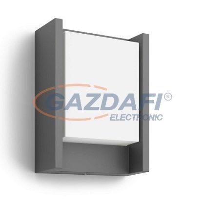   PHILIPS Arbour 164609316 LED fali lámpa 1x6W 230V 600Lm, antracit