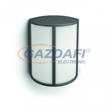 PHILIPS Stock 164649316 LED fali lámpa, 1x6W 230V 600Lm, antracit