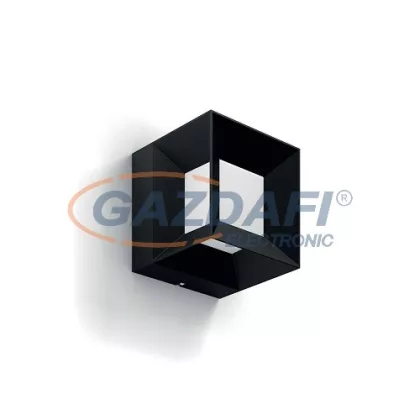   PHILIPS Parterre 1648030P0 LED fali lámpa,8W 230V 800Lm, fekete