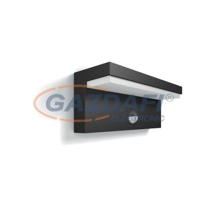   PHILIPS Bustan 1648493P0 IR LED mozgásérzékelő fali lámpa, 2x4.5W 1000Lm, antracit