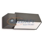   PHILIPS Border 169439316 mozgásérzékelő fali lámpa, 1x23W 230V E27 1430Lm, antracit