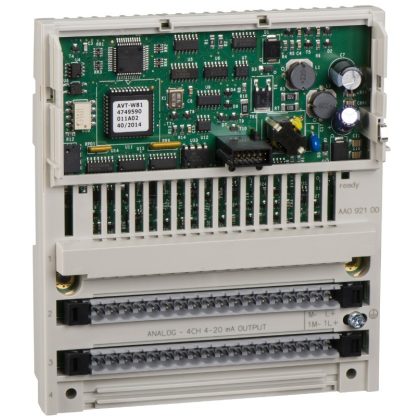 SCHNEIDER 170AAO12000 4 AO alap, 0-20mA