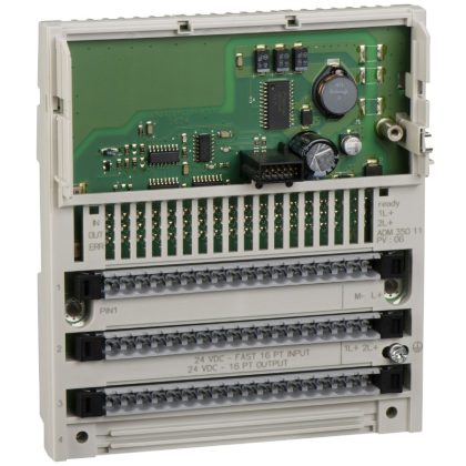   SCHNEIDER 170ADM35011 16 DI/16 DO alap, 24VDC, gyors válaszú