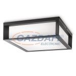   PHILIPS Skies 171849316 fali és mennyezeti lámpa, 2x14W 230V E27 810Lm, antracit