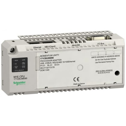 SCHNEIDER 171CBU98090 M1E RS232/485 USB IOBus ENet IOScanner