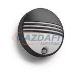   PHILIPS Yarrow 172973016 IR LED mozgásérzékelő fali lámpa, 1x6W 230V 600Lm, fekete