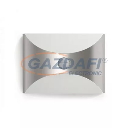   PHILIPS Herb 172994716 IR LED mozgásérzékelő fali lámpa, 1x6W 230V 600Lm, inox