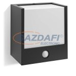   PHILIPS Macaw 173173016 LED mozgásérzékelő fali lámpa, 1x3.5W 230V 320Lm, fekete