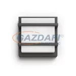   PHILIPS Petronia 1739493P0 LED fali lámpa, 12W 1200Lm, antracit