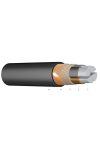 AYCWY 4x25/10mm2 aluminum ground cable with copper shielding PVC 0,6/1kV black EK