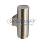   KANLUX "Magra" kültéri fali lámpatest, GU10, 2x35W, acél, IP44