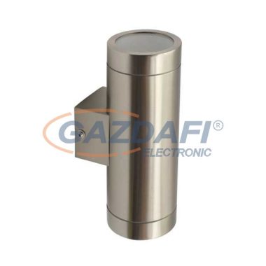 KANLUX "Magra" kültéri fali lámpatest, GU10, 2x35W, acél, IP44