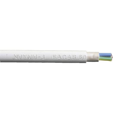 NHXMH-O 2x2,5mm2 Halogen-free hose line 300 / 500V gray