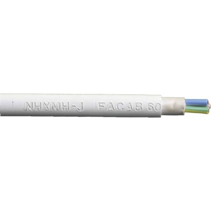 NHXMH-O 2x2,5mm2 Halogen-free hose line 300 / 500V gray