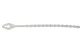 TRACON 180N-GY Gyöngyös nyitható kábelkötegelő, natúr 180×2mm, D=8-45mm, PE
