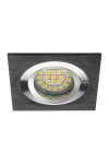 KANLUX "Seidy" süllyesztett lámpatest, MR16, 12V, 1x50W, fekete, billenthető