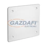   GAO 18608 Szerelvény/ kötődoboz, dobozfedél, 120x120mm, fehér