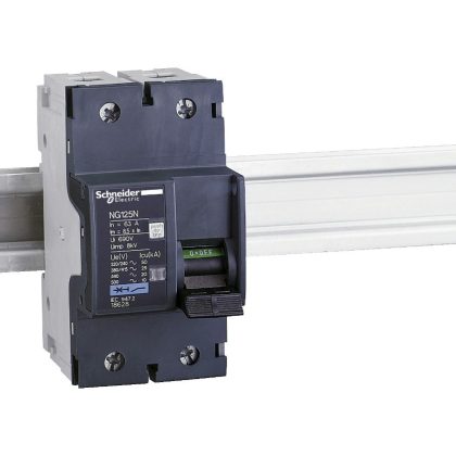 SCHNEIDER 18623 Acti9 NG125N kismegszakító, 2P, C, 20A