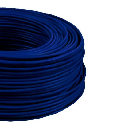 MKH 2,5mm2 spun copper wire dark blue RAL5010 H07V-K