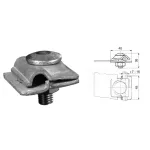   S&G Tűzihorganyzott univerzális kapocs, 1 Betéttel, Fe/Zn, 0,1kg