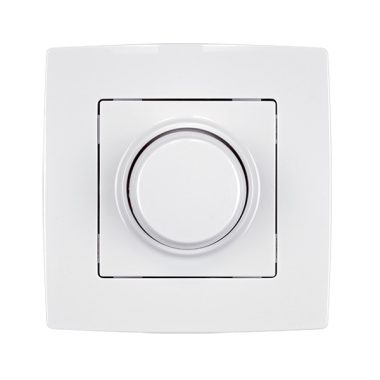 ELMARK "City" süllyesztett fényerszabályzós kapcsoló 3-300W, metál fehér ELMARK "City" süllyesztett fényerszabályzós kapcsoló 3-300W, metál fehér