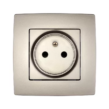 ELMARK "City" süllyesztett francia típusú dugalj, metál pezsgő