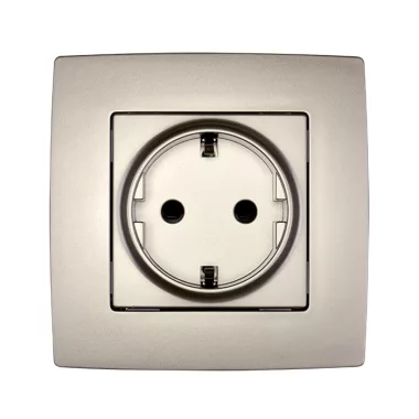 ELMARK "City" süllyesztett dugalj, metál pezsgő