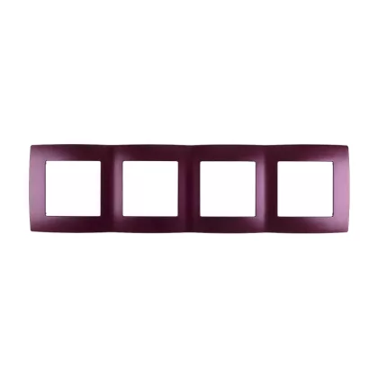 ELMARK "City" négyes keret, metál bordó