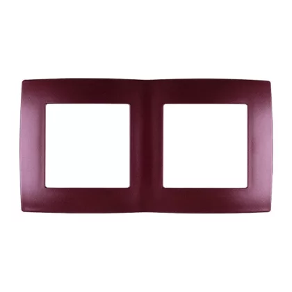 ELMARK "City" kettes keret, metál bordó