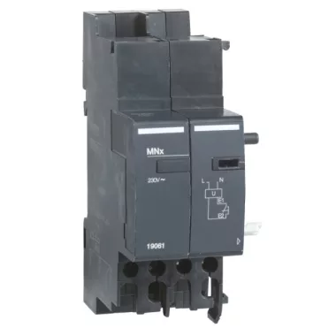SCHNEIDER 19061 Acti9 MNx nullfeszültség kioldó, NG125, 220-240 VAC