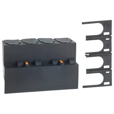 SCHNEIDER 19083 Acti9 NG125 kapocstakaró, 4P (2db)