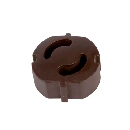 Ștecher ELMARK protectie copii, maro