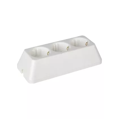 ELMARK vezeték nélküli hármas elosztó, fehér, 16A