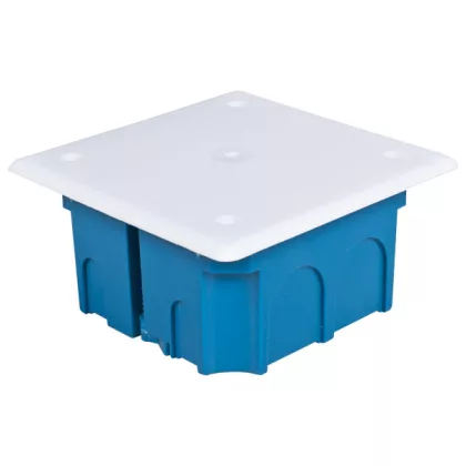   ELMARK flush-mounted distribution box for plasterboard, 80x80x45mm