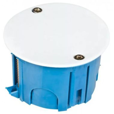 ELMARK flush-mounted junction box for plasterboard, d = 80mm