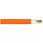   NHXH-J 3x6 mm2 Cablu fără halogen rezistent la foc FE180 / E90 cu durata de funcționare 90 minute RE 0,6 / 1kV portocaliu