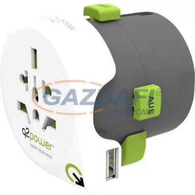 Utazóadapter "Qdapter USB"