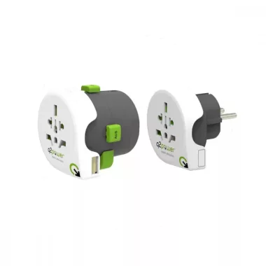 Utazóadapter "Qdapter 360 USB"