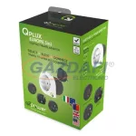 Utazóadapter "Qplux Europe 3in1"