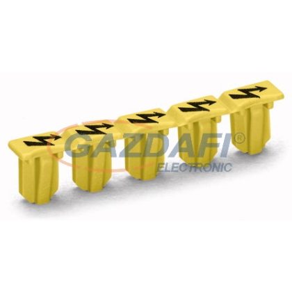 WAGO Sorkapocs jelölő, sárga 2000-115