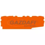 WAGO vég és középső lemez narancssárga 2000-2196