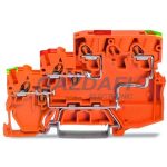   WAGO 3-vezetékes érzékelő / működtető kapocs narancssárga 2000-5377-102-000