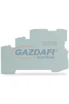 WAGO Vég és középső lemez szürke 2000-5491