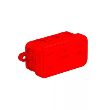 OBO 2000003 A 6 HF RO Junction box 80x43x34mm red IP55 polyethylene