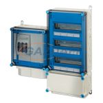  HENSEL Mi PV 6111 Inverter csatlakozó doboz kismegszakítós csatlakozó szekrénnyel, 600x625x170 mm