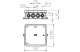 OBO 2000386 A 14 HF RO Leágazódoboz 100x100x38mm piros IP55 polietilén