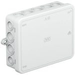   OBO 2000414 A 18 5 Junction box with terminal block 125x100x38mm light gray IP55 polyethylene