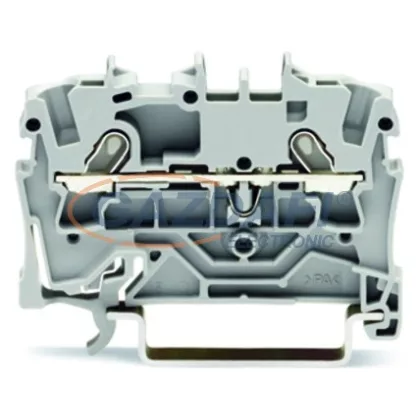 WAGO 2-vezetékes csatlakozóblokk szürke 2001-1201