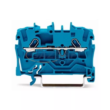 WAGO 2-vezetékes csatlakozóblokk kék 2001-1204