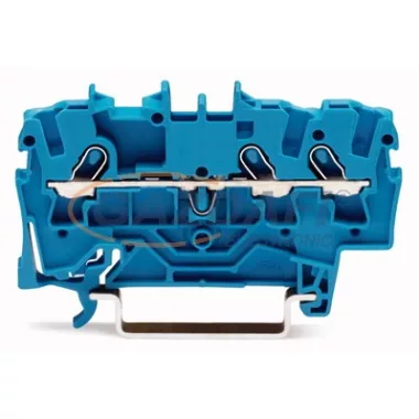 WAGO 3-vezetékes csatlakozóblokk kék 2001-1304